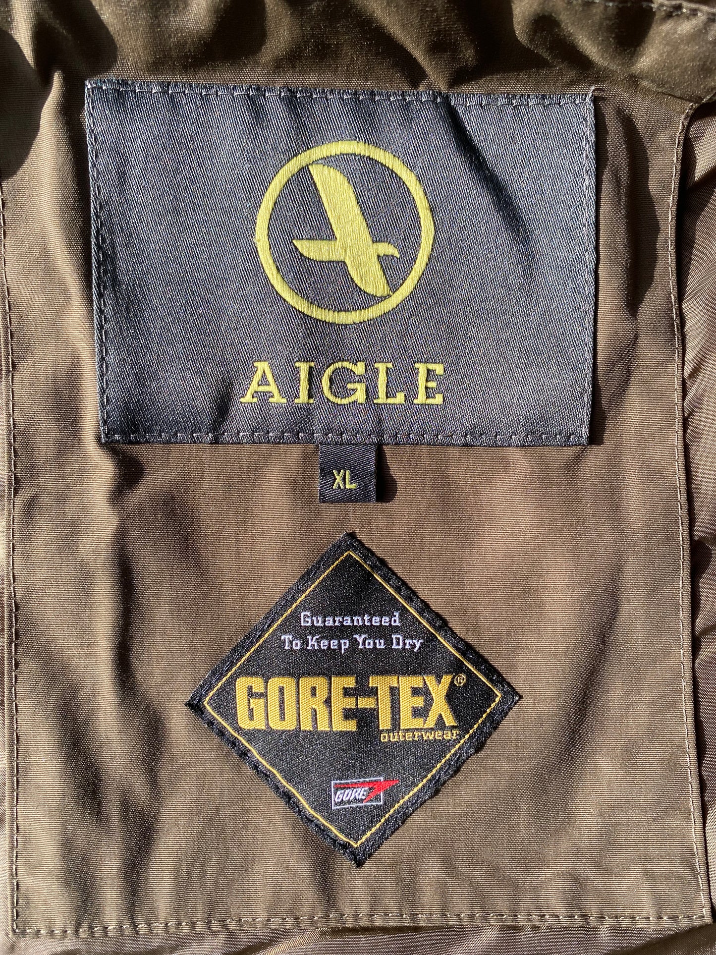 Parka goretex Aigle, Beige, XL