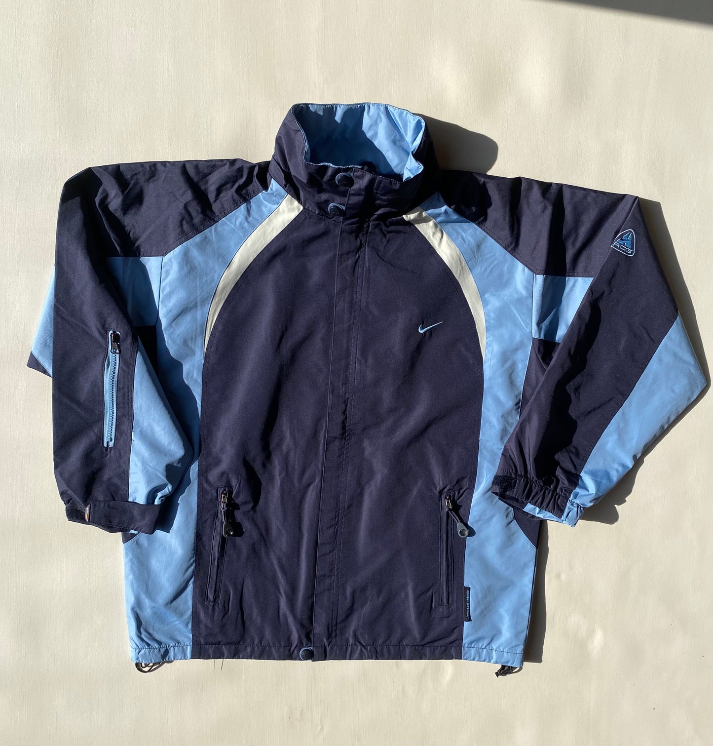 Veste vintage Nike ACG, bleu, M