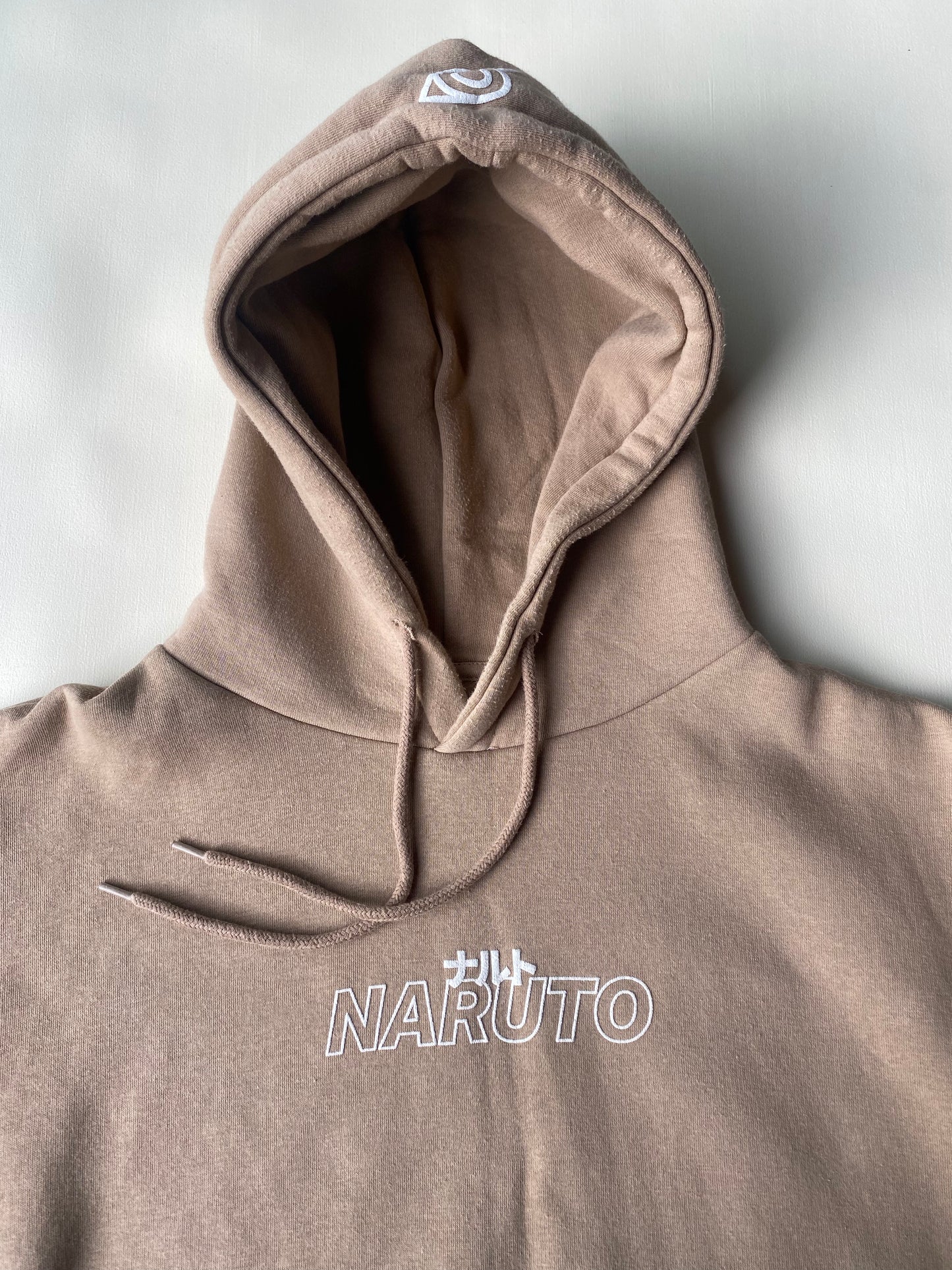 Hoodie Naruto (pull & bear), Marron clair/sable, M