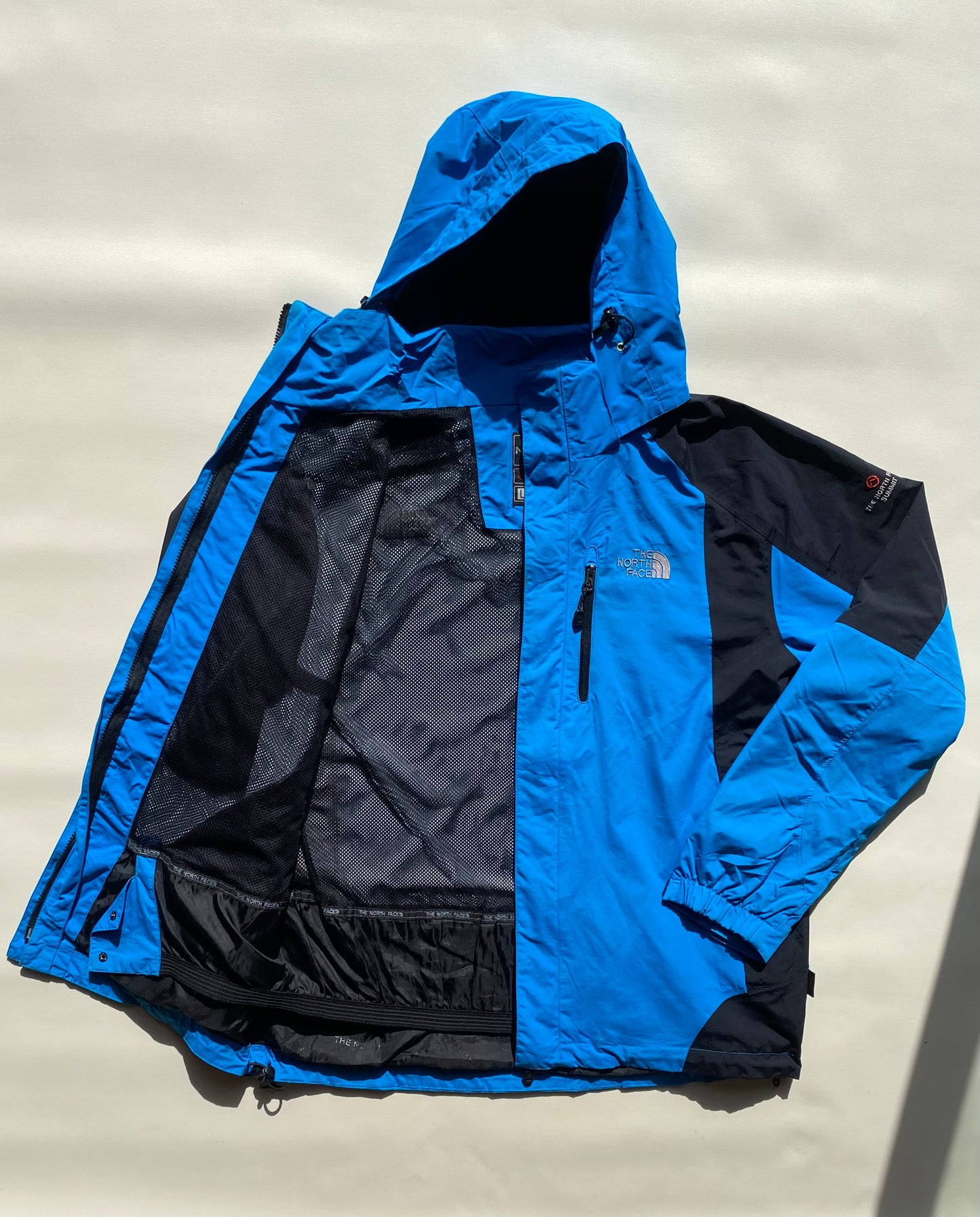 Veste goretex The north face, Bleu/noir, L