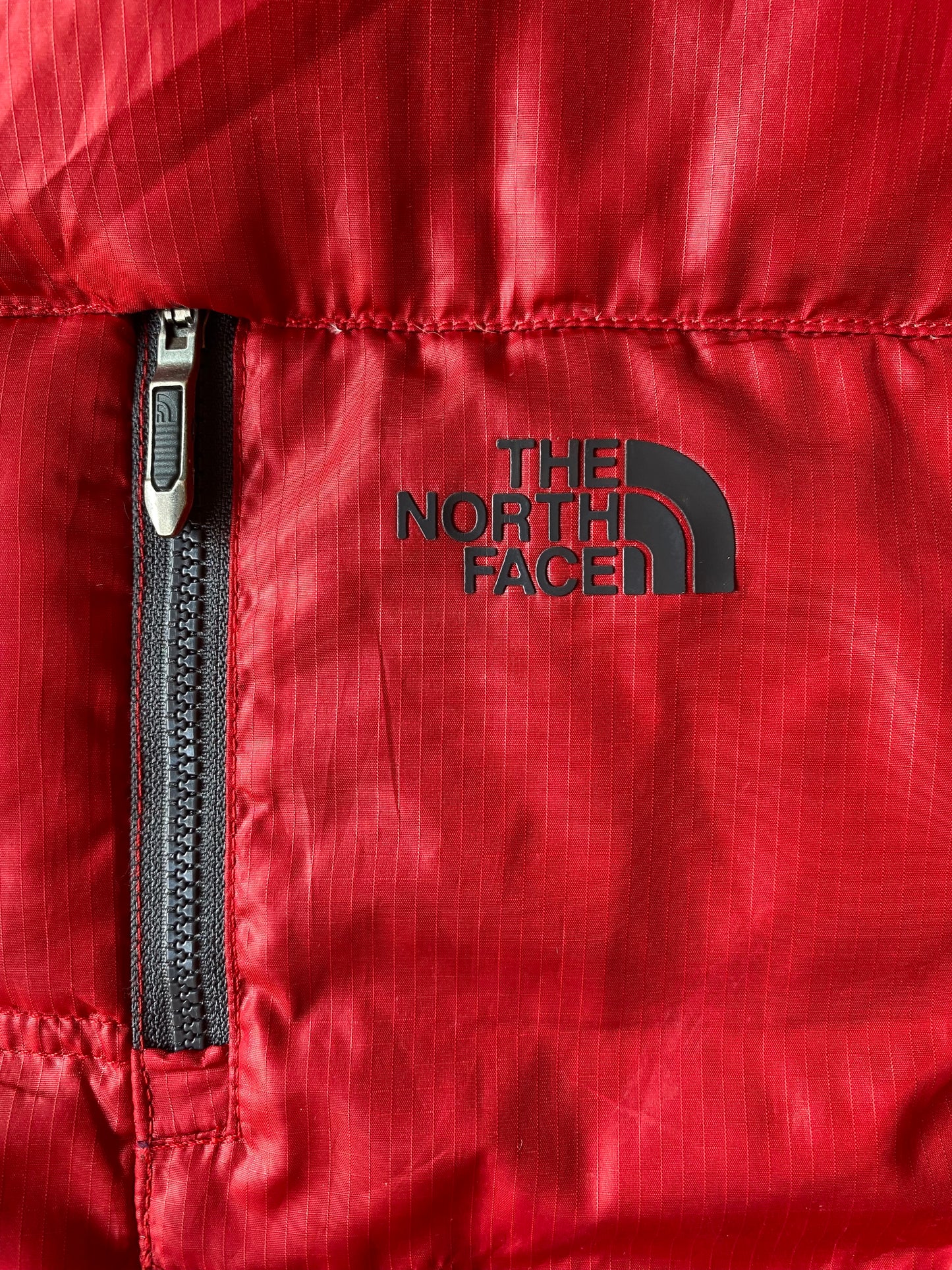 Doudoune vintage the north face, rouge, M oversize