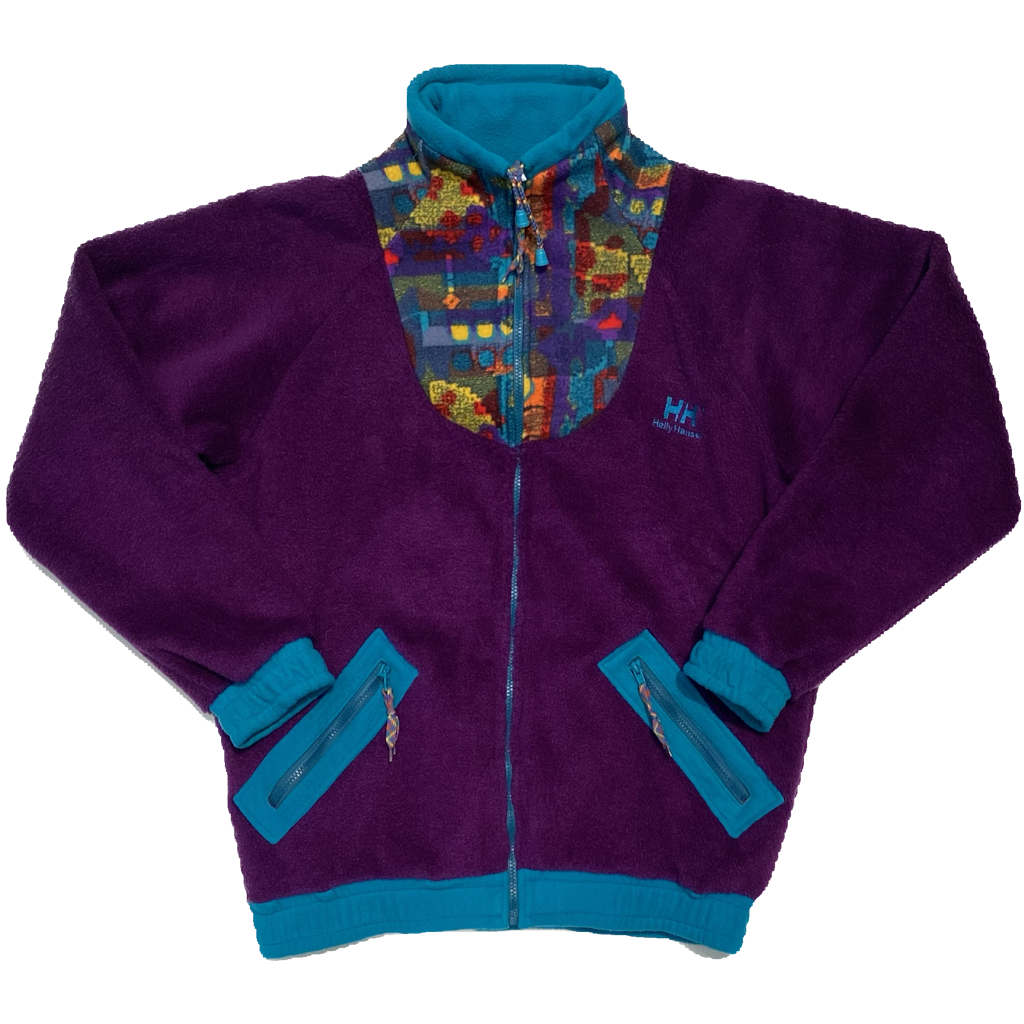 Veste polaire Helly Hansen, violet/turquoise, L