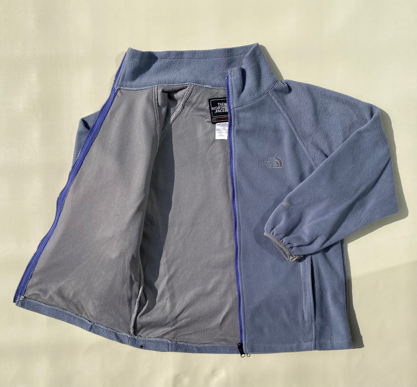 Veste polaire The north face, bleu/gris, M