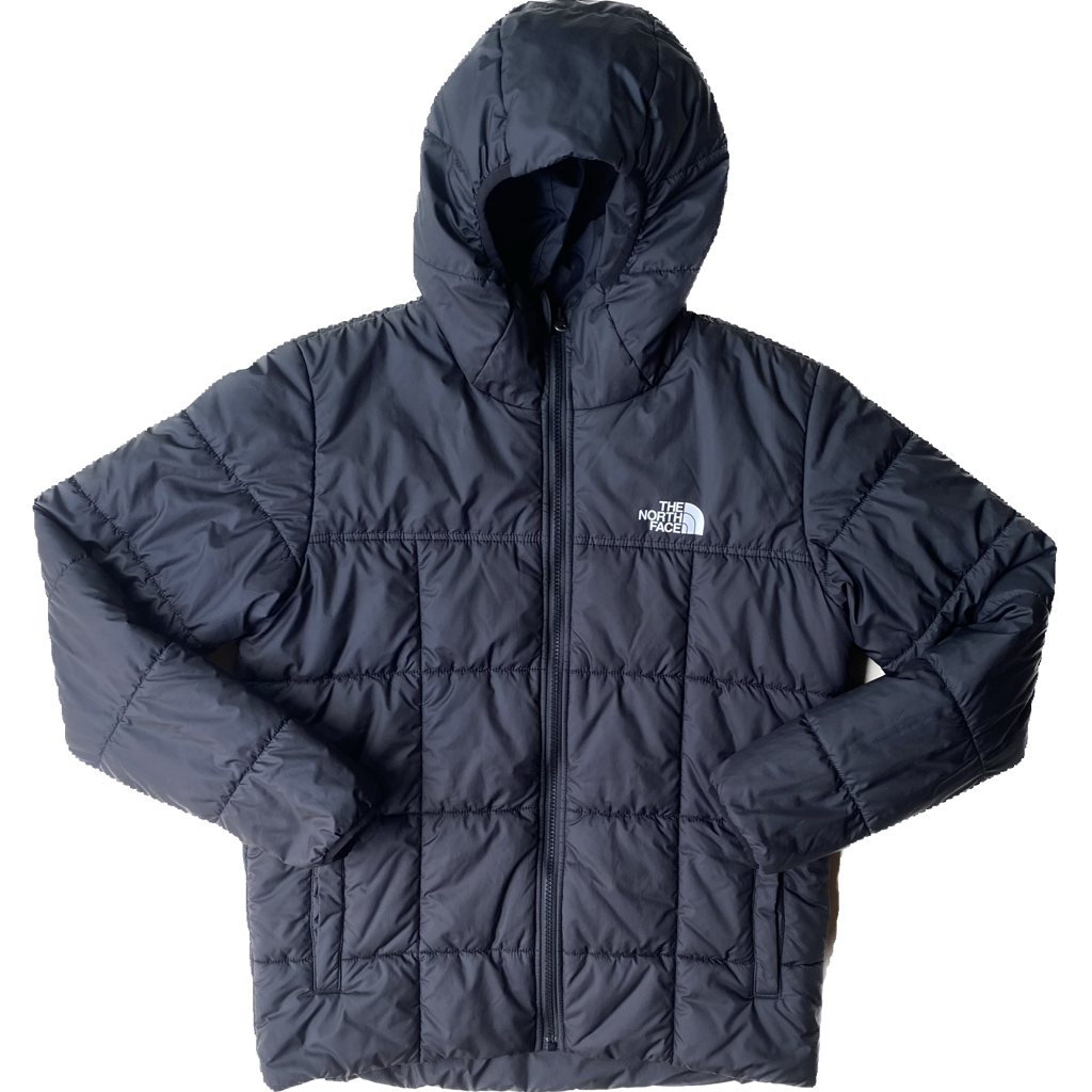 Doudoune réversible The North Face, noire, XL boys (M adulte)