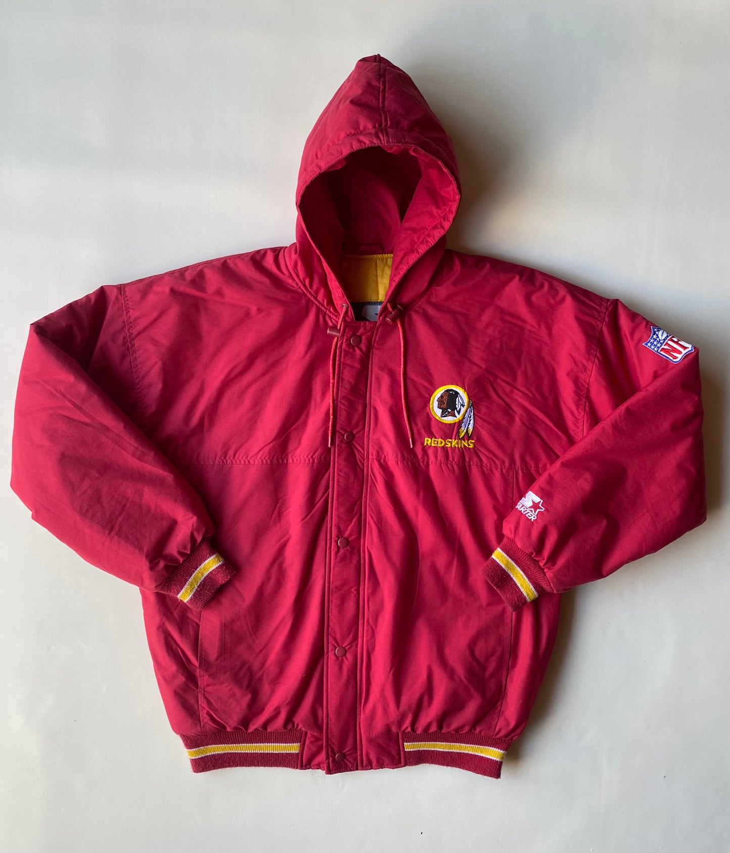 Manteau NFL Redskins, rouge/or, L/XL