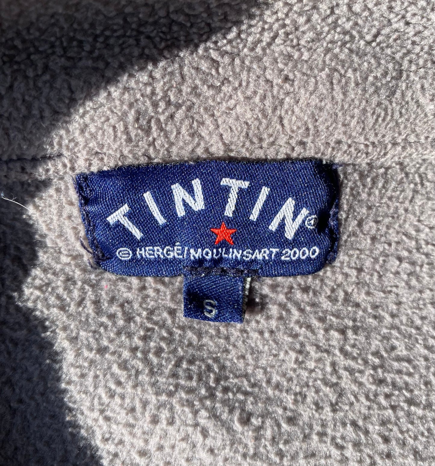 Veste polaire tintin, Gris, S