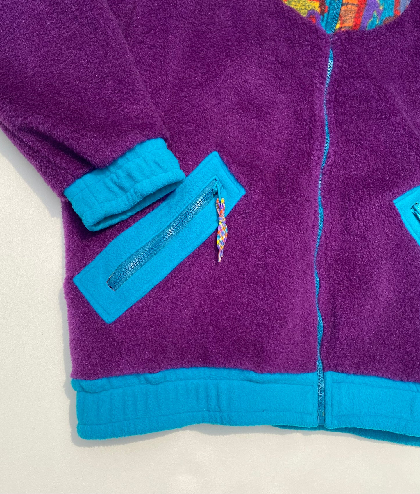 Veste polaire Helly Hansen, violet/turquoise, L