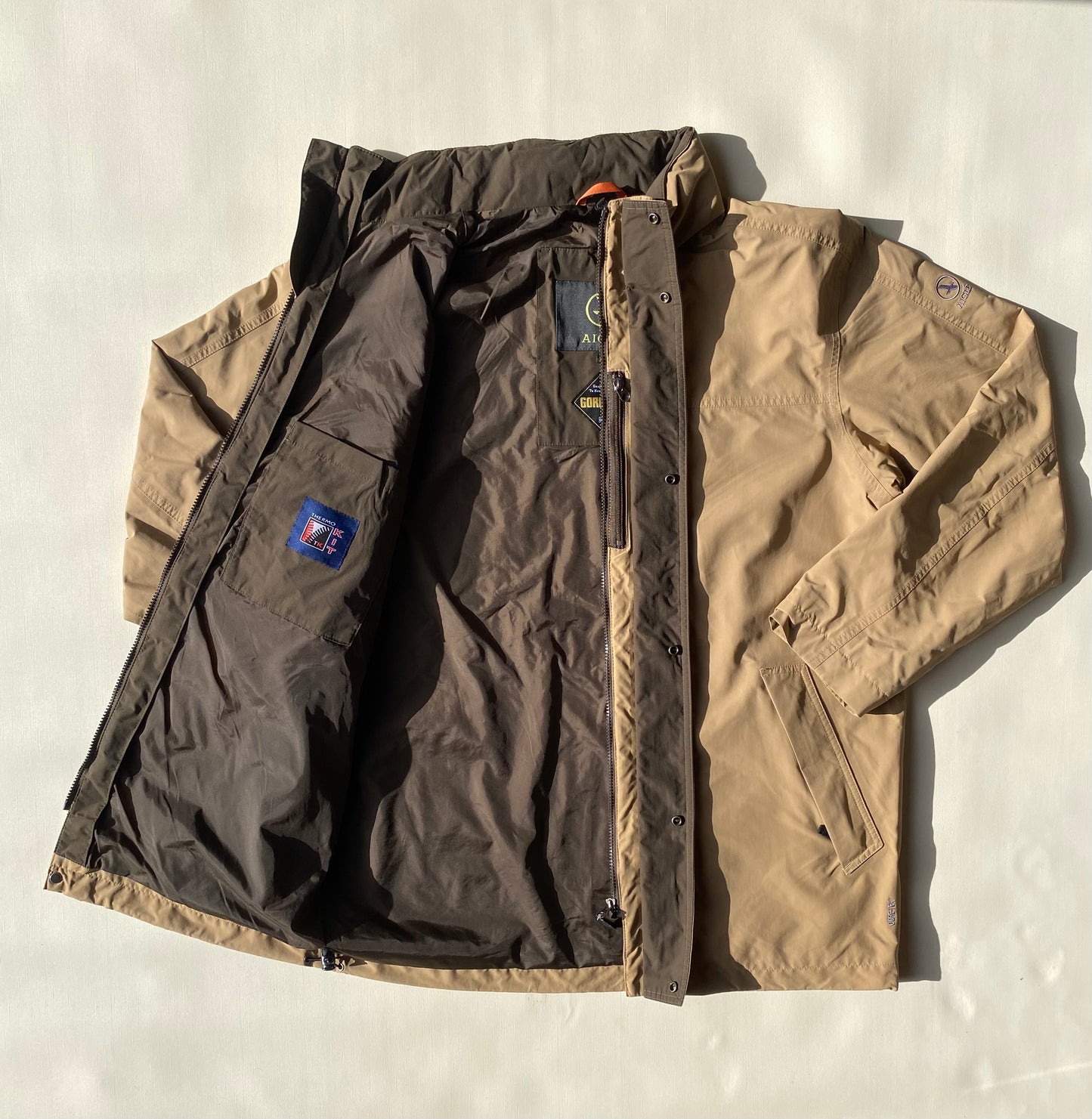 Parka goretex Aigle, Beige, XL