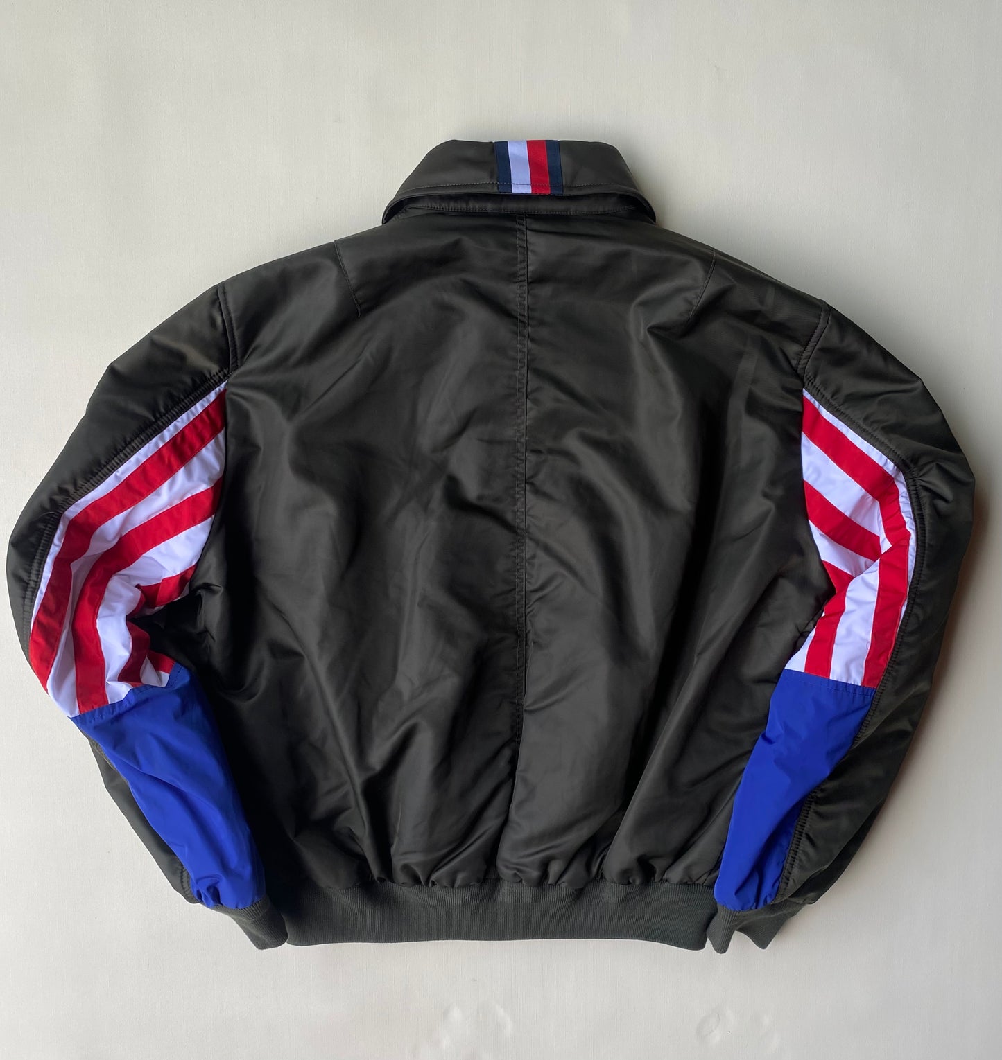 Veste aviateur Tommy Hilfiger, made in Italy, Kaki foncé/tricolore, L