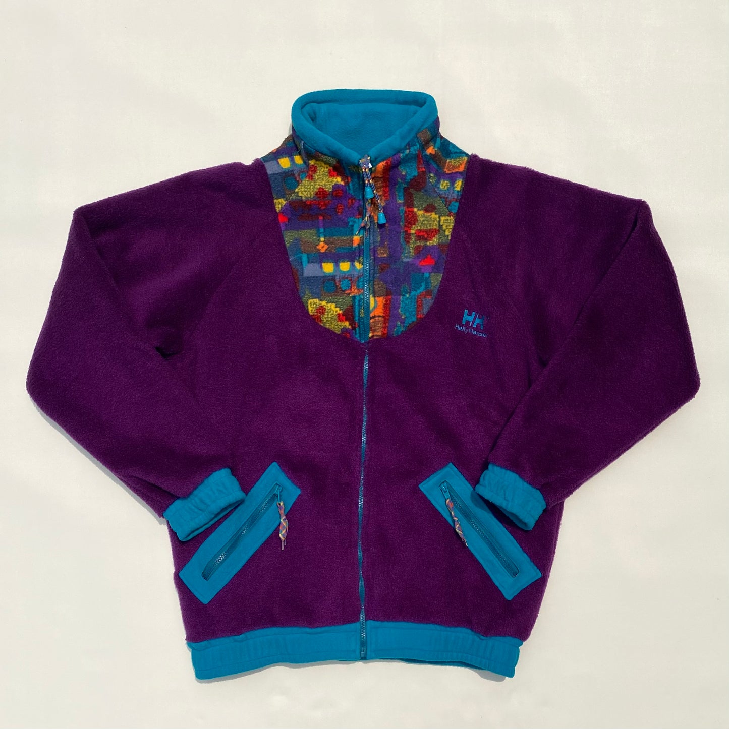 Veste polaire Helly Hansen, violet/turquoise, L