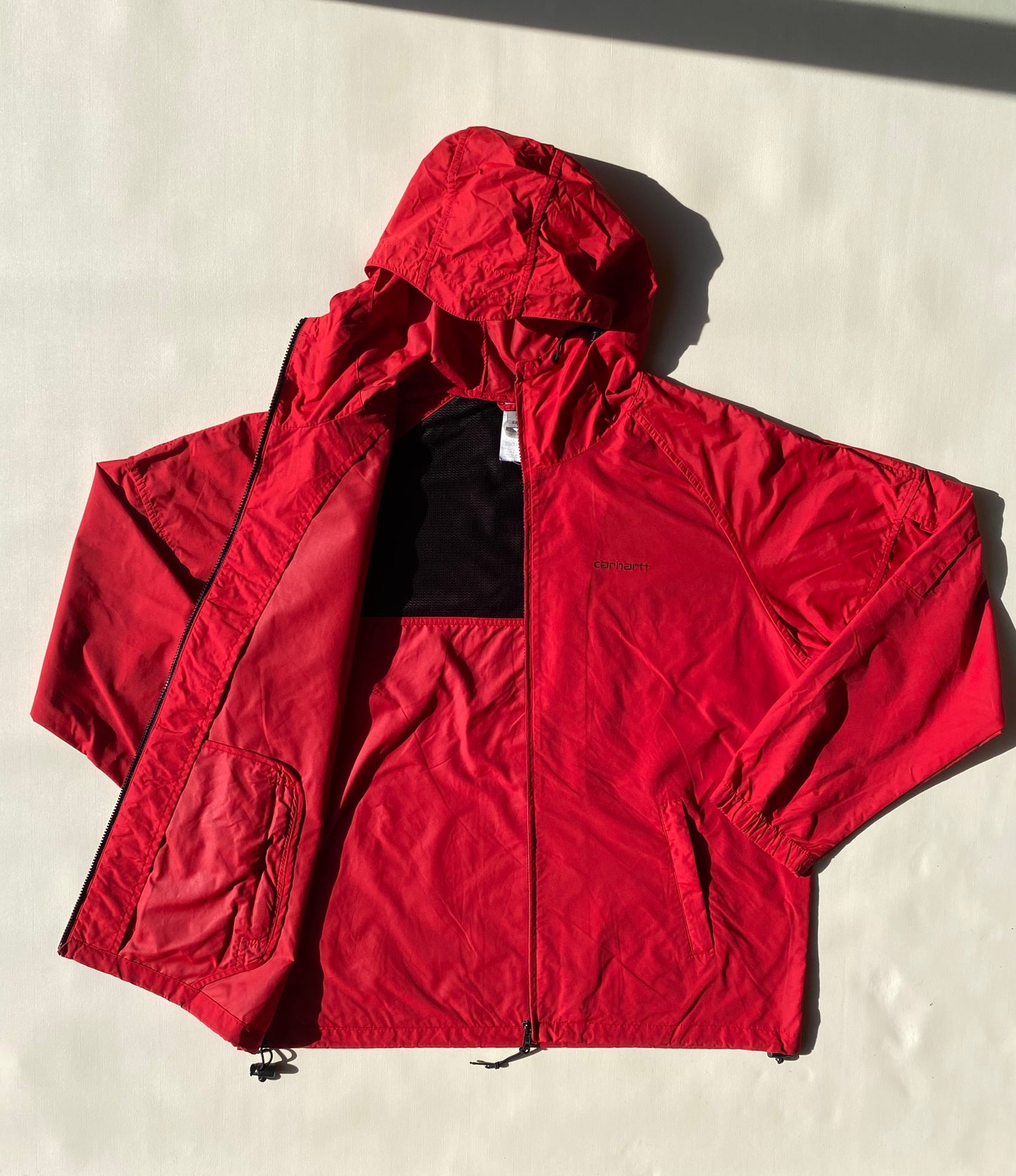 veste de pluie/coupe-vent Carhartt, rouge, L